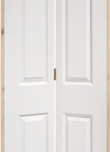 Internal White Primed Textured Regency 6 Panel Bi-fold Door